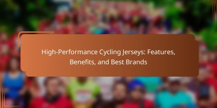 High-Performance Cycling Jerseys: Features, Benefits, and Best Brands