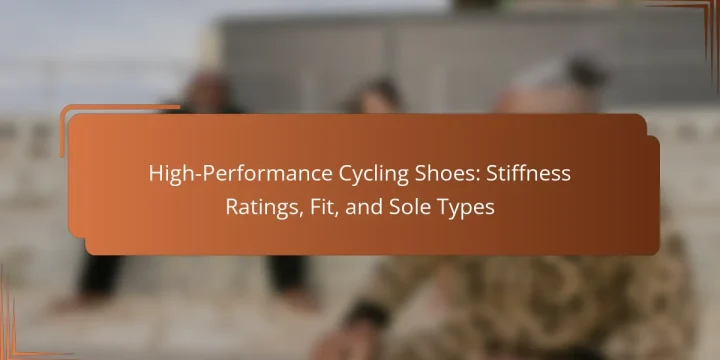 High-Performance Cycling Shoes: Stiffness Ratings, Fit, and Sole Types